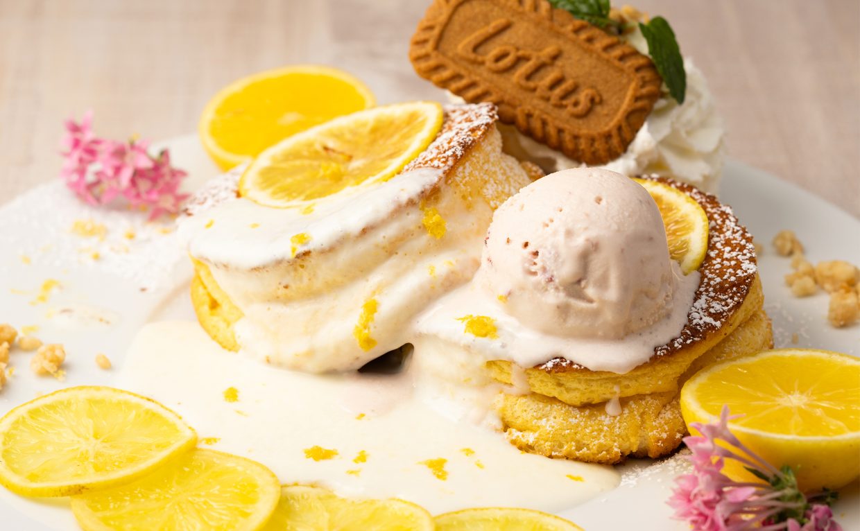 湘南ゴールドのハニーヨーグルトパンケーキ