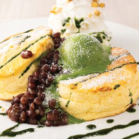 抹茶パンケーキ