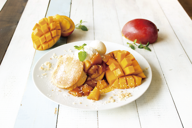 季節限定のご褒美パンケーキが登場🥭🥞 イメージ