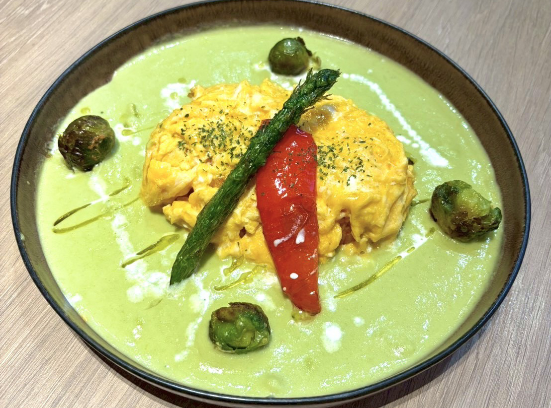湘南パンケーキ小田原本店🥞春限定🌸 「春野菜のクリームオムライス」が登場